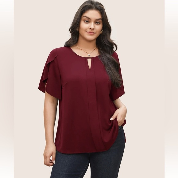 BloomChic Plus Size XL Blouse us 14-16 - Picture 1 of 9